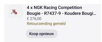 Ngk racing bougies r7437-9   beschikbaar voor biedingen