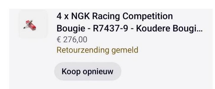 Ngk racing bougies r7437-9, Auto-onderdelen, Motor en Toebehoren, Honda, Nissan, Toyota, Mitsubishi, Subaru, Nieuw, Ophalen of Verzenden