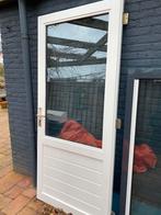 Buitendeur, Ophalen, 80 tot 100 cm, 200 tot 215 cm, Hout