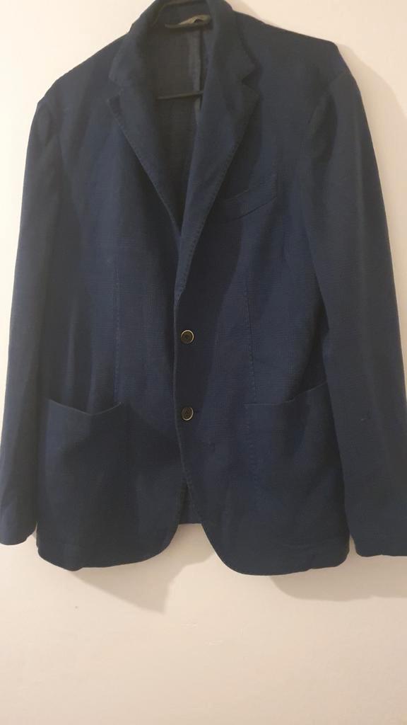 Canali Colbert Maat 50 - Donkerblauw, Kleding | Heren, Kostuums en Colberts, Zo goed als nieuw, Maat 48/50 (M), Blauw, Ophalen