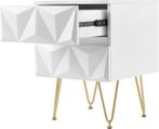Nachtkastje – 3D-Effect Laden – Opbergkast met 2 Lades – Mod, Hobby en Vrije tijd, -, Verzenden, -, Nieuw