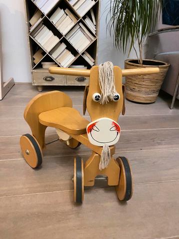 Houten Loopfiets - koe beschikbaar voor biedingen