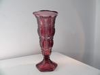 Art Deco Vaasje Paars, Boheems, Ophalen of Verzenden