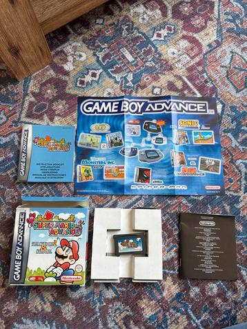 Gameboy Advance Super Mario Advance 2 & Mario Bros beschikbaar voor biedingen