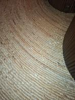 Jute vloerkleed - Natuurlijke sfeer in huis!, Rond, Natuurlijk, Ophalen of Verzenden, Zo goed als nieuw