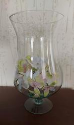 Glazen stolp vaas bloemenvaas glas bloemstuk boeket, Huis en Inrichting, Ophalen, Overige kleuren, Minder dan 50 cm, Glas