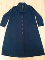 Marineblauwe wollen winterjas mantel 46-48, Blauw, Ophalen of Verzenden, Zo goed als nieuw, Maat 46/48 (XL) of groter