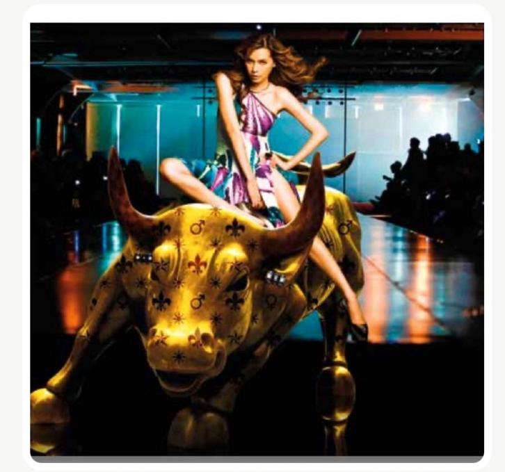 KERSTACTIE Fashion Bull - Jean Raphael, Limited Edition, Antiek en Kunst, Kunst | Overige Kunst, Ophalen