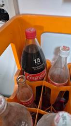 Coca Cola Kratten (3 stuks) met (Lege) Flessen, Ophalen, Porselein