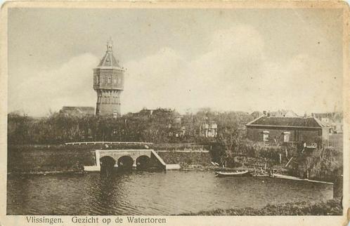 (701-018-005) Vlissingen Watertoren, Verzamelen, Ansichtkaarten | Nederland, Zeeland, Verzenden