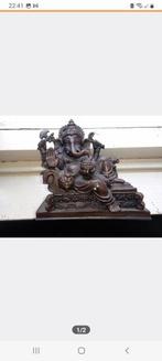 Ganesha brozen beeld, Huis en Inrichting, Woonaccessoires | Boeddhabeelden, Ophalen of Verzenden, Zo goed als nieuw