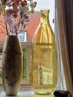Prachtige hoge vaas 76 cm. Gekocht bij intratuin, Ophalen, Overige kleuren, 75 cm of meer, Glas