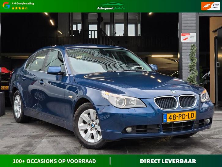 BMW 5-serie 530i Executive|Automaat|Leer|PDC|Cruise|Airco, Auto's, BMW, Bedrijf, Te koop, 5-Serie, ABS, Airbags, Airconditioning