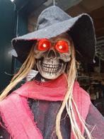 Halloween skelet bruidegom met bewegingssensor hangend, Ophalen of Verzenden, Halloween of Griezel