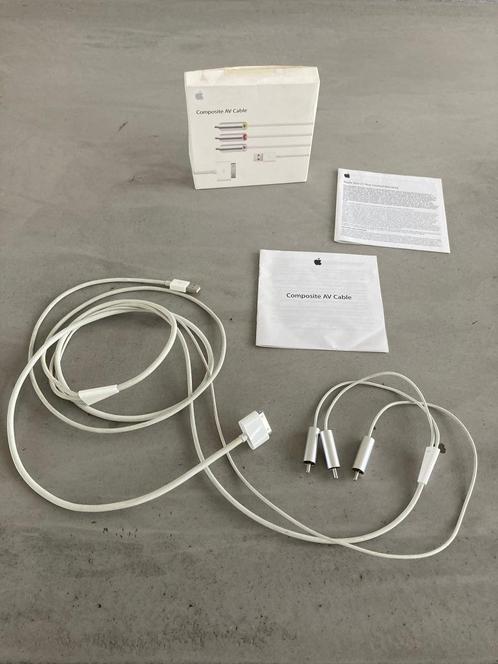 Apple Docking, AV-connectoren en tulp met USB voeding, Audio, Tv en Foto, Mp3-spelers | Accessoires | Apple iPod, Gebruikt, Dock of Kabel