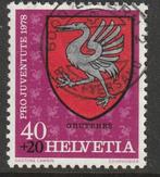 Zwitserland 1978 1143 Pro Juventute  40c Gruyeres, Gest, Postzegels en Munten, Ophalen of Verzenden, Gestempeld