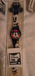 Mickey Mouse horloge Time Works, Verzenden, Mickey Mouse, Zo goed als nieuw, Tas, Koffer of Zak