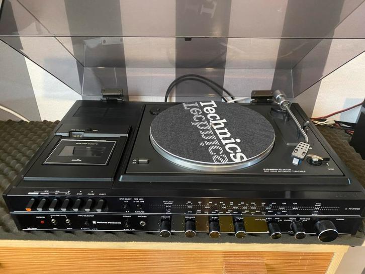 National  Panasonic SG 1080 L m, drie in een, Audio, Tv en Foto, Stereo-sets, Zo goed als nieuw, Cassettedeck, Overige merken