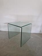 Fiam of framati gebogen glas italiaans design side table. , Ophalen of Verzenden