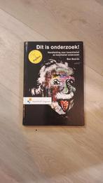 Dit is onderzoek! Ben Baarda, Boeken, Zo goed als nieuw, Ben Baarda, Alpha, HBO