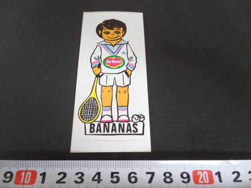 sticker strip Del Monte BANANAS tennis 1222 *, Verzamelen, Stickers, Zo goed als nieuw, Bedrijf of Vereniging, Ophalen