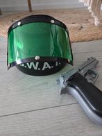 S.W.A.T politie helm en pistooltje, Verzenden, Zo goed als nieuw, 122 t/m 128, Jongen of Meisje