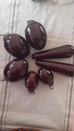 PTMD Bordeaux Kerstdecoratie - Dik Glas, Diversen, Kerst, Ophalen of Verzenden, Zo goed als nieuw