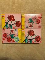 LEGO Rozen Set - 4 stuks, Ophalen of Verzenden, Nieuw, Complete set, Lego