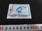 sticker hengelsport siep tensen naarden *, Verzamelen, Ophalen, Zo goed als nieuw