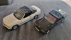 2x BMW E36 325i Cabriolet Maisto, 1:18, Ophalen of Verzenden, Zo goed als nieuw, Maisto