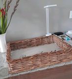 Rieten Mand/Dienblad - Bon Appetit - 50x35cm, Gebruikt, Mand, Ophalen of Verzenden, Riet