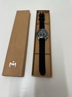 Mooi herenhorloge - MW Asten, Nieuw, Overige merken, Leer, Staal, Polshorloge