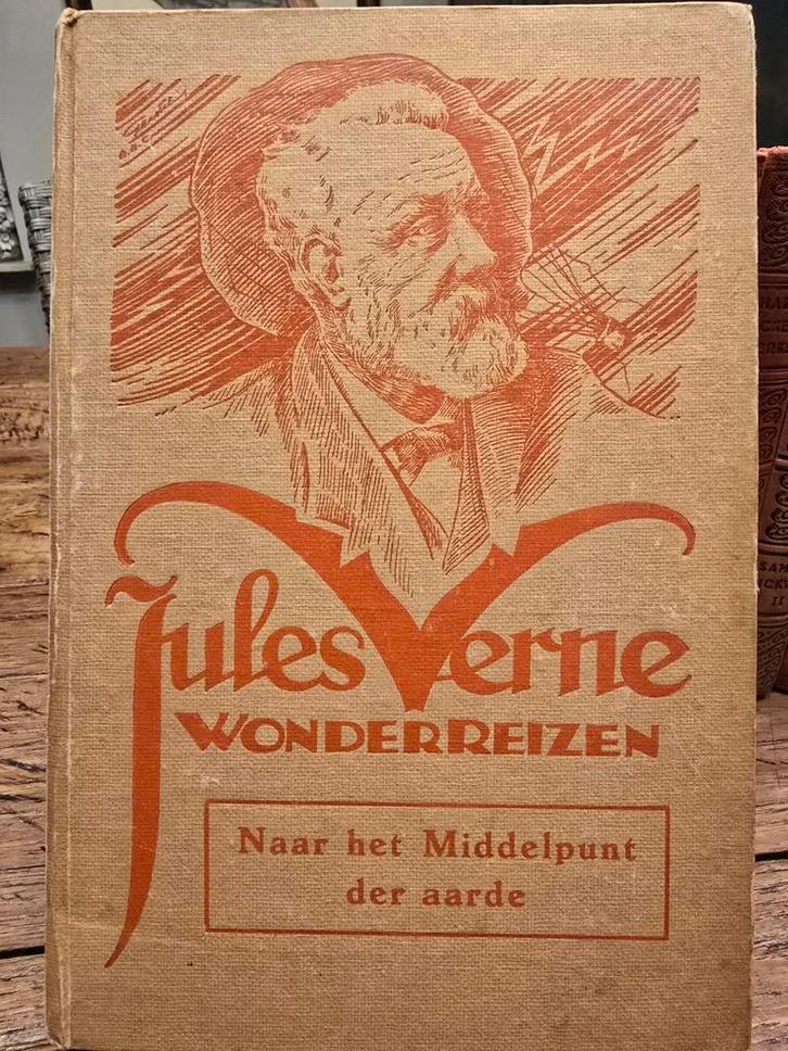 Jules Verne Wonderreizen - Antiek Boek, Antiek en Kunst, Antiek | Boeken en Bijbels, Ophalen of Verzenden