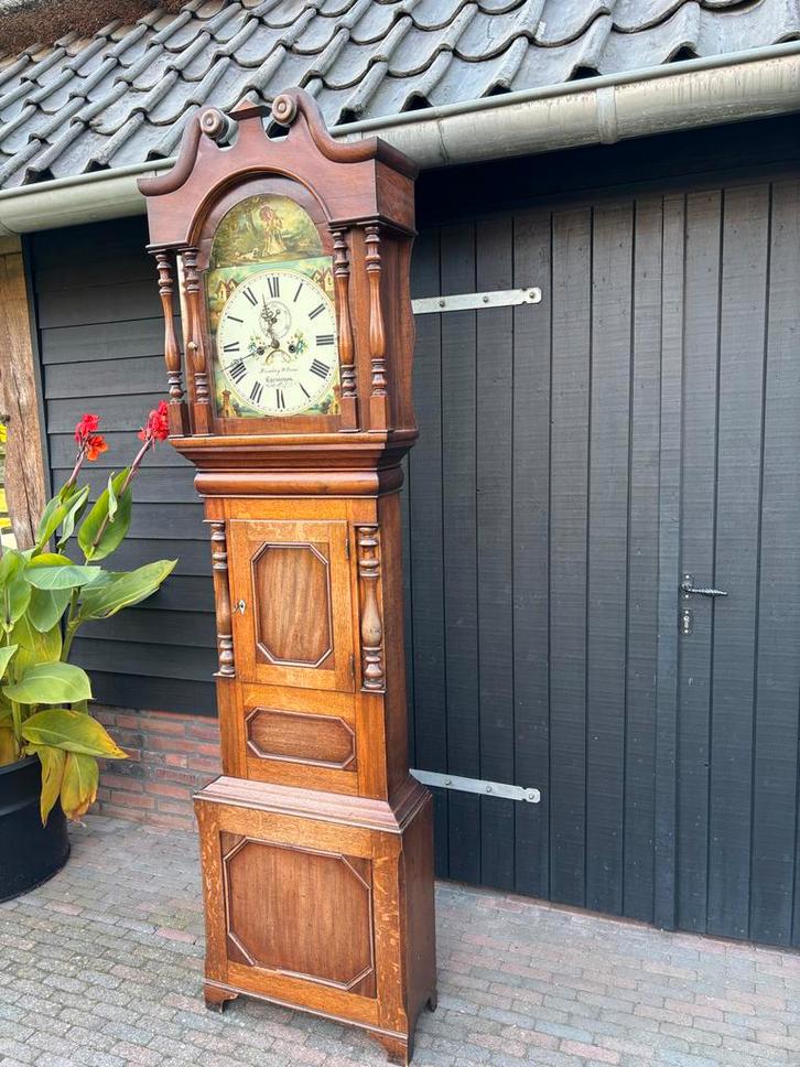 Antieke Engelse staande klok Humphrey Williams, Antiek en Kunst, Antiek | Klokken, Ophalen