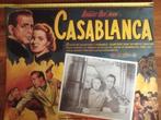 Movie poster Casablanca Humphrey Bogart - Ingrid Bergman., Antiek en Kunst, Ophalen of Verzenden