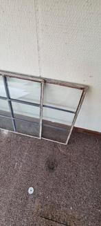 Glas in lood ramen (2 stuks), Doe-het-zelf en Verbouw, Glas en Ramen, Ophalen, Gevelraam of Ruit, Gebruikt, 160 cm of meer