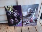 2 mooie foto's op aluminium, Huis en Inrichting, Woonaccessoires | Lijsten, Ophalen of Verzenden, Zo goed als nieuw, Metaal of Aluminium