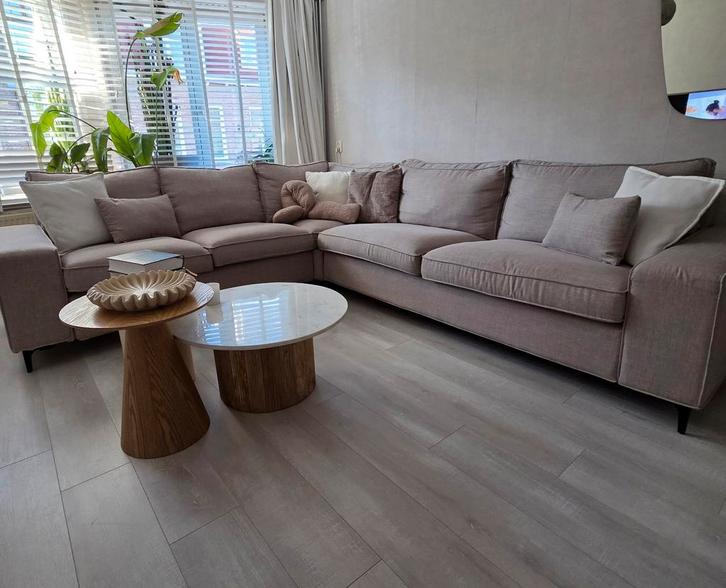 Ikea Kivik hoekbank 5 persoons met 3 hoezen metalen poten, Huis en Inrichting, Banken | Complete zithoeken, Gebruikt, Stof, Ophalen of Verzenden