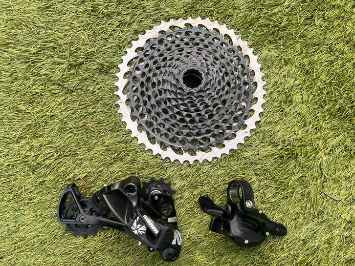 Sram eagle derailieur shifter cassette, Fietsen en Brommers, Fietsaccessoires | Fietsverlichting, Gebruikt, Ophalen of Verzenden