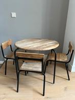 KidsDepot mangohouten tafel en stoelen, Huis en Inrichting, Ophalen of Verzenden, Zo goed als nieuw
