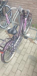 Popal Meisjes fiets met bloemen 20 inch banden, Ophalen, Gebruikt
