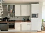 Witte keuken van 340 cm breed en 224 cm hoog in goede staat, Huis en Inrichting, Keuken | Complete keukens, Ophalen, Gebruikt