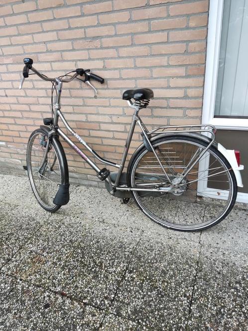 Damesfiets Batavus Torino, stationsfiets, Fietsen en Brommers, Fietsen | Dames | Damesfietsen, Gebruikt, Batavus, Versnellingen