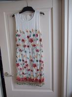 Esqualo nieuw jurkje met geborduurde bloemen maat 36, Overige kleuren, Ophalen of Verzenden, Knielengte, Maat 36 (S)