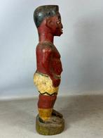 251123 Oud Afrikaans Baule beeldje, Antiek en Kunst, Ophalen of Verzenden