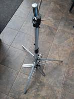 Statief aluminium inklapbaar en verstelbaar 110 cm hoog, Ophalen, Gebruikt, Minder dan 150 cm, Driepoot