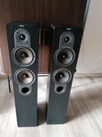Jamo vloerspeakers, Ophalen, Zo goed als nieuw, 60 tot 120 watt, Front, Rear of Stereo speakers