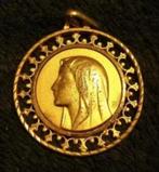 oude vergulde medaille maagd Maria, Verzenden, Overige materialen, Buitenland