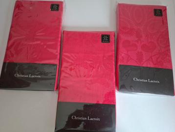 Christian Lacroix Servetten - Fuschia Rood beschikbaar voor biedingen