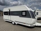 Hobby Prestige 495 UFE bouwjaar 2015 met voortent, Caravans en Kamperen, Caravans, Rondzit, Bedrijf, Overige typen, 4 tot 5 meter